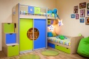 Ступени с крышками "Выше радуги" для левой кровати