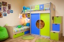 Ступени с крышками "Выше радуги" для правой кровати
