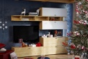 Шкаф "Snow Wood" НМ 014.21-01 (открывание вниз)
